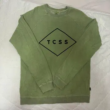 TCSS 올리브 그린 크루넥 트레이닝복