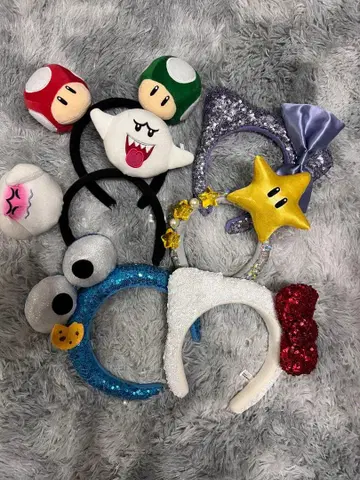 USJ 머리띠 6개 세트 낱개 판매 가능