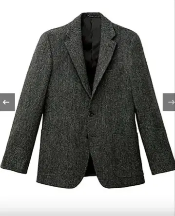 [ 새상품 ] 해리스 트위드 자켓 그레이 XL 사이즈