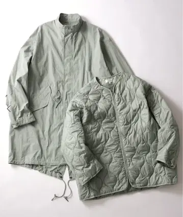 MONO-MART 모즈 코트 퀼팅 라이너 2개 세트