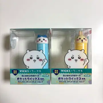 케이스만 치이카와 콜라보 케이스 VICKS 빅스 하치와레 토끼