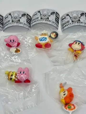 커비 피규어 5체 세트 풀 컴플리트
