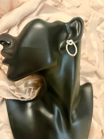 [새상품급] Philippe Audibert 실버 후프 귀걸이 실버