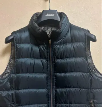 Herno 네이비 다운 베스트