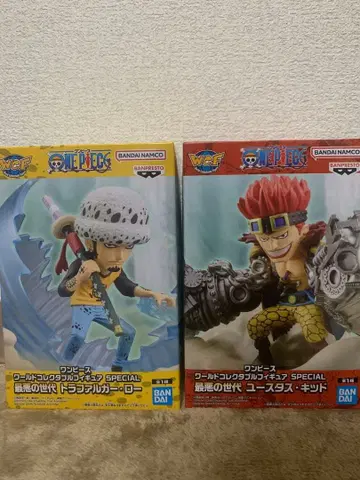 원피스 피규어 세트 트라팔가 로와 유스타스 키드