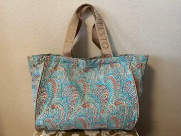 MILESTO 미 리버티 패턴 토트백