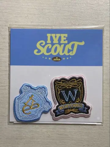 IVE [IVE SCOUT] 와펜 스티커 WONYOUNG 원영