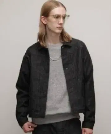 schott 샷 데님 자켓 가죽