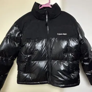 캘빈 클라인 블랙 다운 자켓