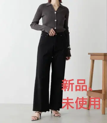 큐아노스 릴랙스 와이드 데님