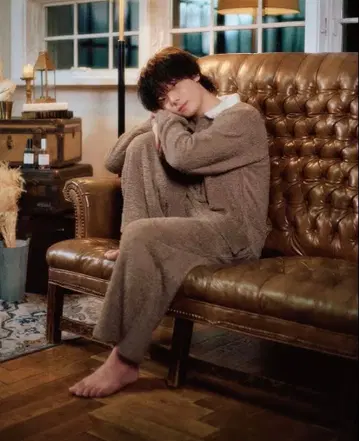 미야카와 타이세이 미야카와군 Etrarium 룸웨어 브라운