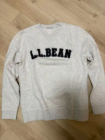 L.L.Bean 그레이 맨투맨 M 속기모