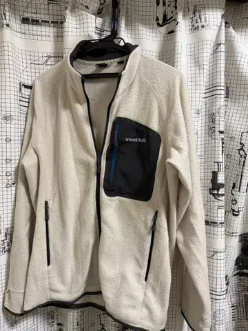 mont-bell 플리스 자켓 L 사이즈 아이보리