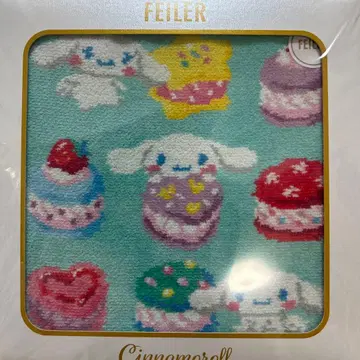 미개봉 새상품 시나모롤 페이러 손수건 마카롱