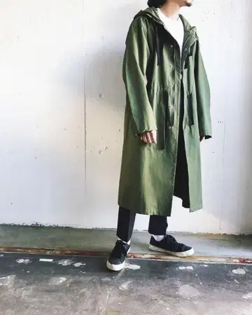 CLANE HOMME 오버 사이즈 모즈 코트 클라네 옴므