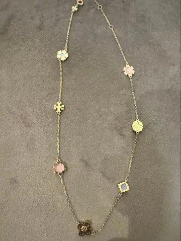 토리버치 키라 클로버 목걸이