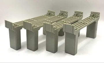 프라레일 고가 스테이션 교각 교량 4개 세트