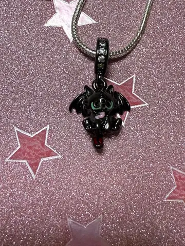 드래곤 숲의 히컵 전설이 진화한다 투스 목걸이 실버 925