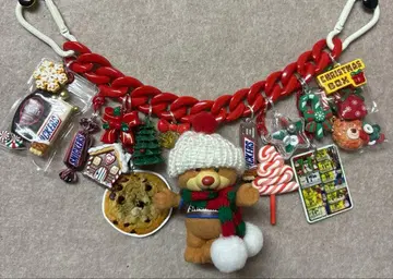 주렁주렁 체인 키링 크리스마스 가랜드