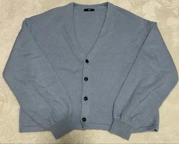 HARE 그레이 버튼 가디건 S 사이즈