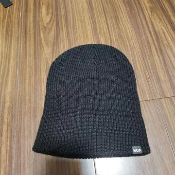 HUF 블랙 니트 모자