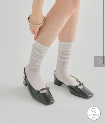 mystic 스퀘어토 리본 펌프스