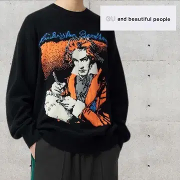 GU 뷰티풀피플 베토벤 니트 M