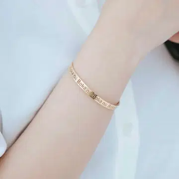 Bokanii 메탈 팔찌 gold [12/5까지 당일 발송]