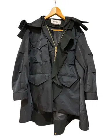 MUVEIL 뮤베일 나일론 점퍼 블루종