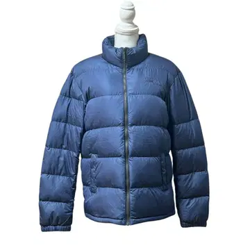 90's 퍼스트 다운 FIRST DOWN 블루 다운 자켓 두툼한