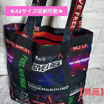 폴리옥스 올 패턴 프린트 토트백 남녀 공용