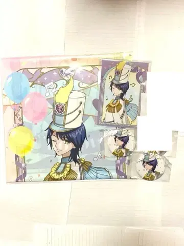 초대길 비주얼 크로스 캔뱃지 프리파라 마루쿠지 타카세 코요이 4세트