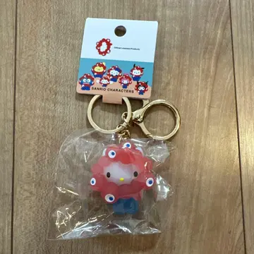 키티 클리어 키링 미야쿠미야쿠