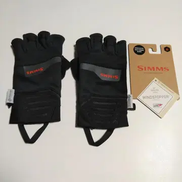 SIMMS 윈드스토퍼 하프 핑거 그로브 S 사이즈 SIMMS