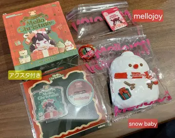 MelloChristmas 스노우 베이비 아크릴 스탠드 mellojoy