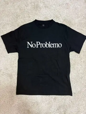 No Problemo 티셔츠 M 사이즈 블랙