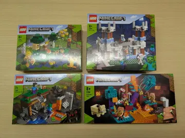 레고 마인크래프트 4종 세트