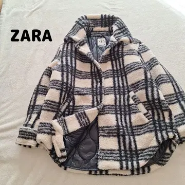 [ 미사용 ] ZARA 보아 코트 자라