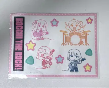 봇치 더 록 블루레이 1권 봉입 특전 ED 스티커 엔딩