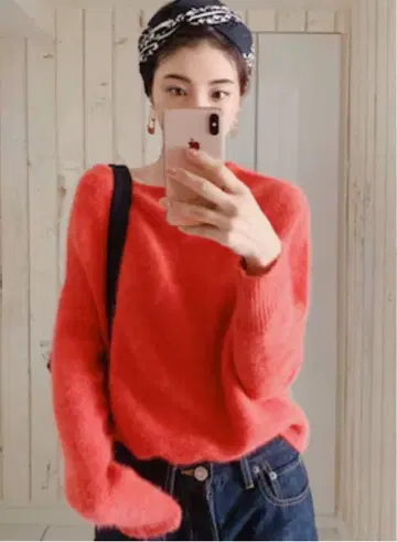 TONAL (라쿤 100%) 라쿤 보트넥 니트