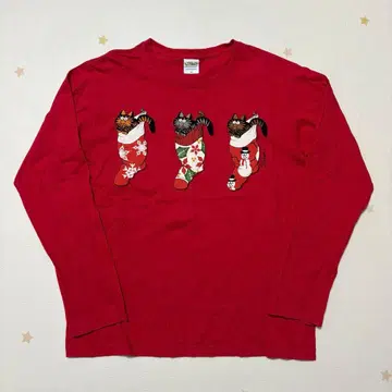 초귀중 클레이지 셔츠 크리밤캣 Hawaii 하와이 크리스마스 M