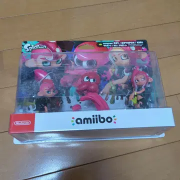 amiibo 트리플 세트 문어걸 문어 문어보이 스프라툰