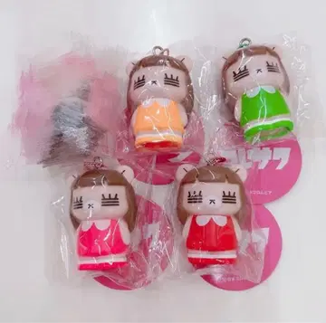 코레사와레코짱 코레사와 소프트 비닐 마스코트 BC 4종 세트