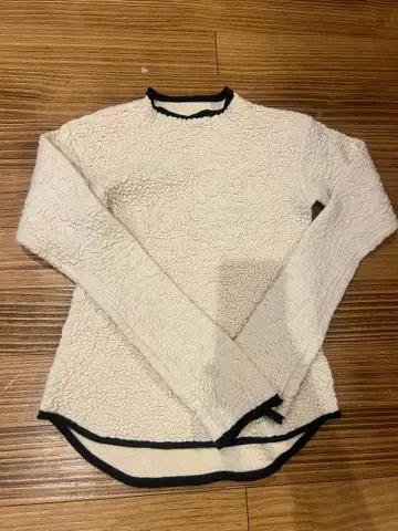 STYLEMIXER 보아 소재 화이트 긴팔 상의