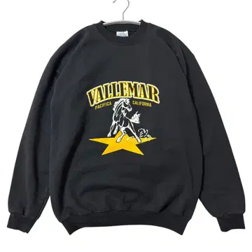 포트앤 컴퍼니 맨투맨 블랙 트레이닝복 CAL 아메카지 미국 빈티지 의류