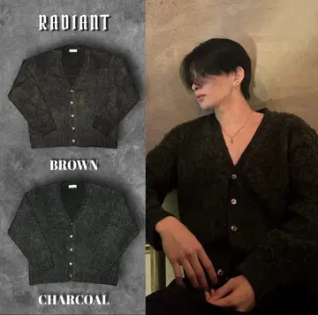 radiant ranselect 가디건 차콜