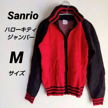헬로키티 점퍼 [ M 사이즈 ] 빨검 Sanrio