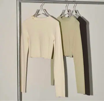 todayful Cropped Smooth Knit