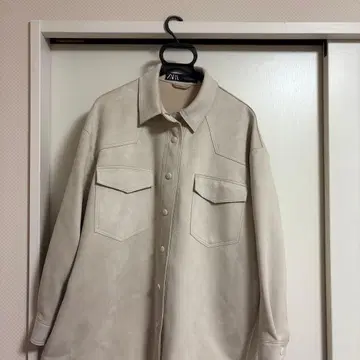 ZARA 베이지 셔츠 자켓