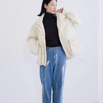 쿨 카레안 루이마리 퍼 포켓 다운